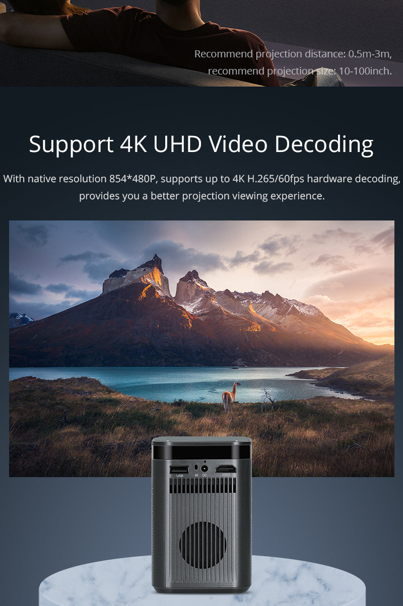 D063 Portable Projector