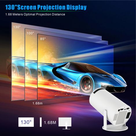 HOT sell HY300 pro mini portable projector