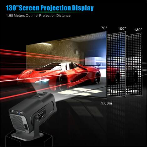 HY320 LCD Portable Projector