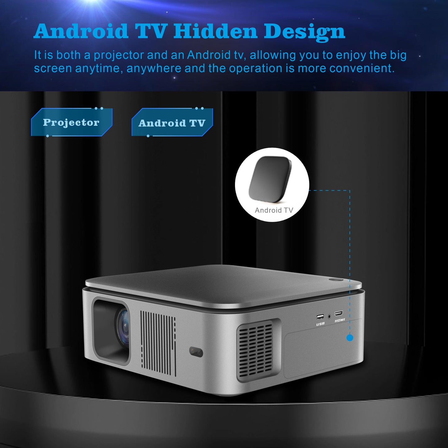 HY450 LCD portable projector