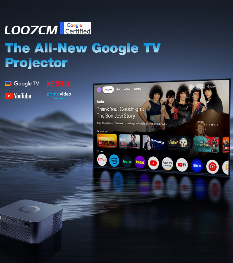 L007CM All New Google TV Projector