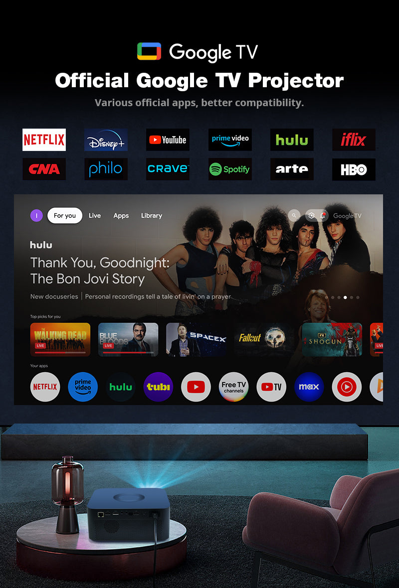 L007CM All New Google TV Projector