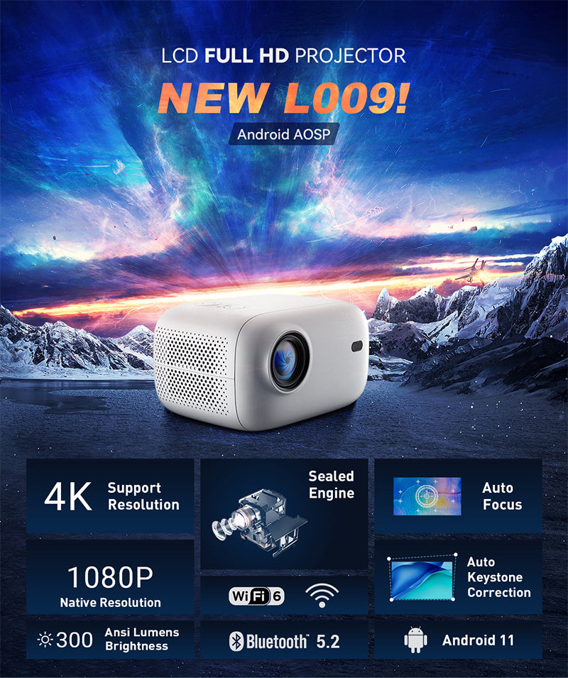 L009 LCD FULL HD Projector
